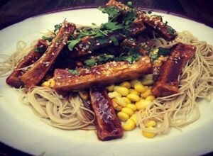 Crispy Baked Chilli Tofu